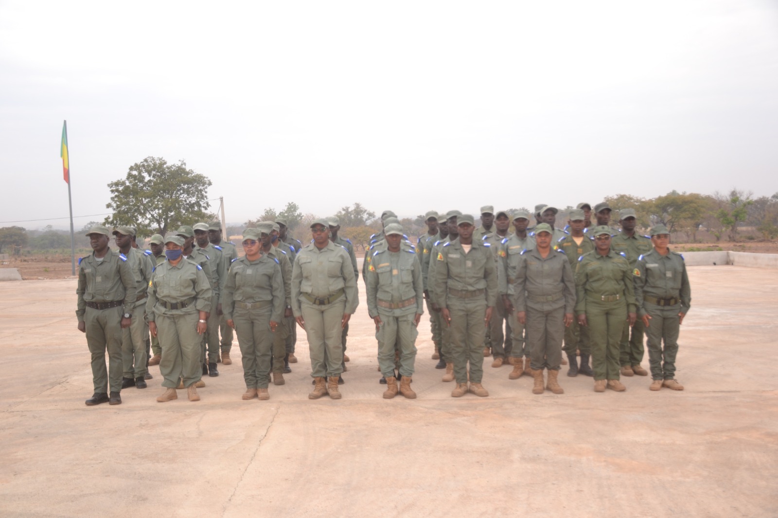Formation militaire : 58 stagiaires, dont 11 femmes, obtiennent leur Brevet d&rsquo;Armes à Bougouni