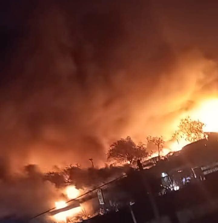 Bamako : Un incendie au marché de Médina Coura, avec d’importants dégâts, sans perte en vie humaine
