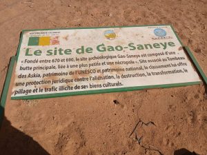 Patrimoine culturel national à Gao : Le site archéologique de Gao-Saneye annexé par les spéculateurs fonciers