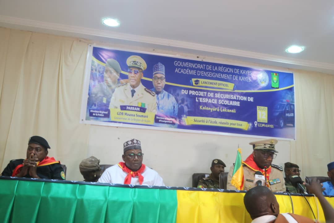Kayes : Lancement du Projet de la Sécurisation de l’espace scolaire  ou « Kalanyoro lakanali »