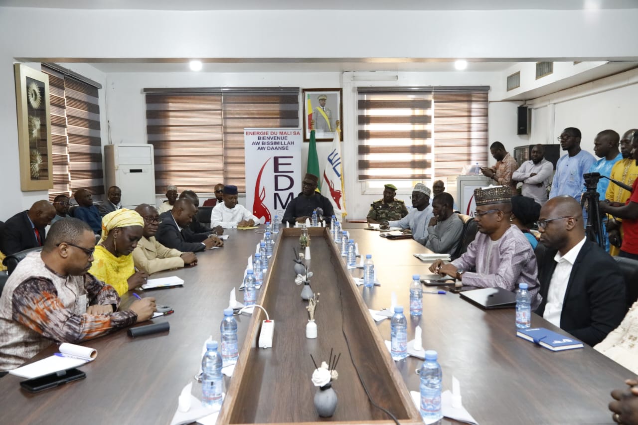 Bamako : Le ministre de l’Énergie et de l’Eau en visite à EDM-SA