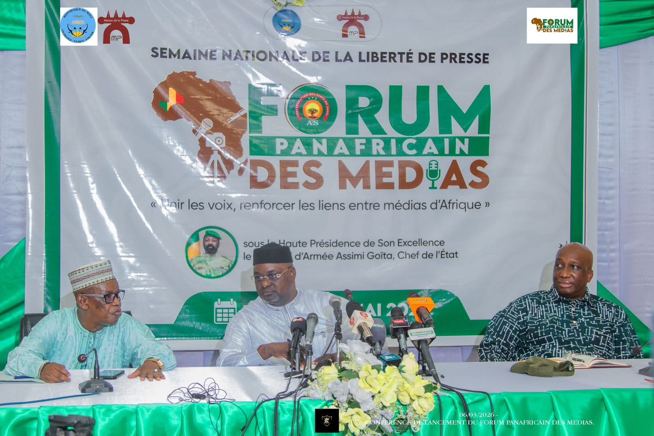 Communication : Le premier Forum panafricain des médias est prévu du 3 au 10 mai 2026 à Bamako