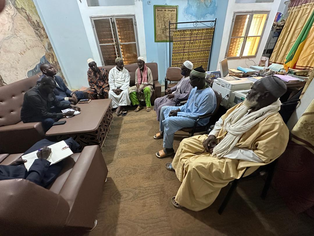 Décès du Général Sadio Camara : Les légitimités traditionnelles de Kangaba présentent leurs condoléances au préfet