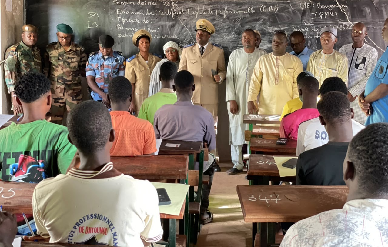 Ouélessébougou : démarrage des épreuves du CAP avec 164 candidats