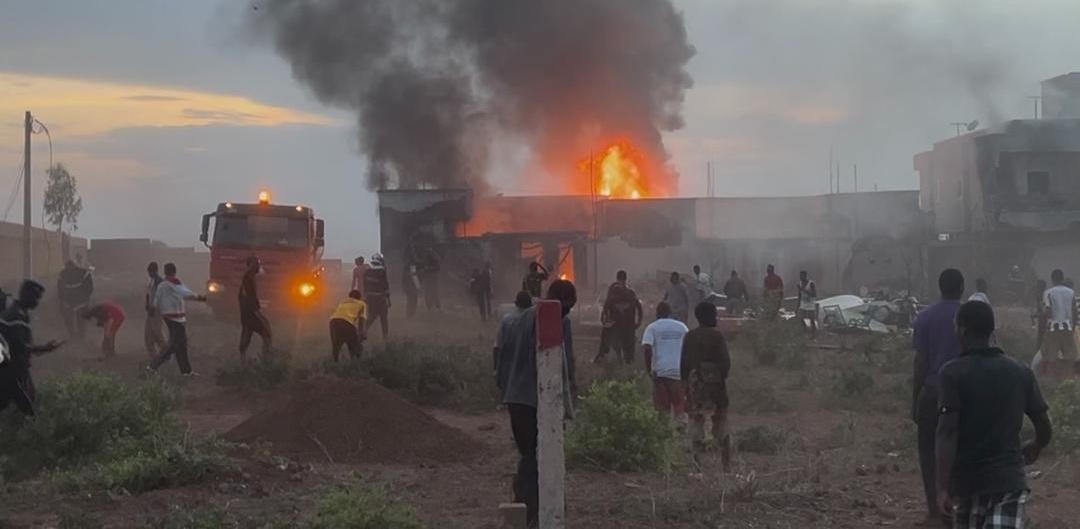 Sikasso : un incendie ravage plusieurs habitations à Sanoubougou I
