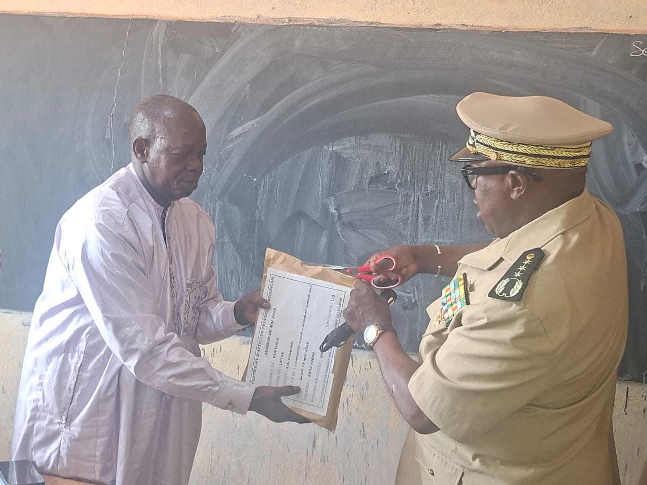 Koutiala : Lancement des épreuves  du CAP Tertiaire, Session 2026