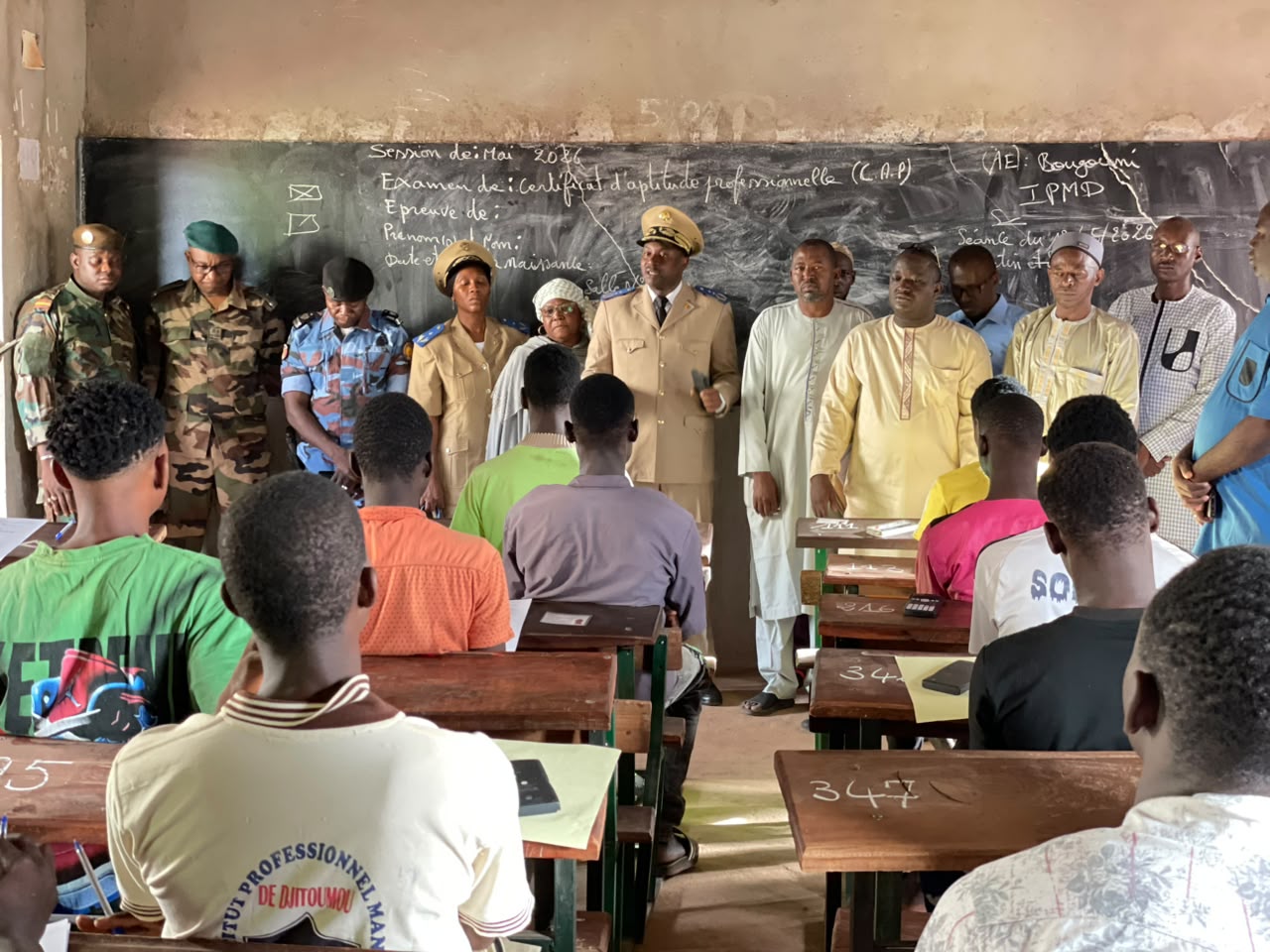 Oueléssebougou : Lancement des épreuves écrites du Certificat d&rsquo;Aptitude Professionnelle (CAP)