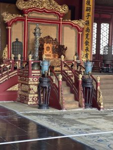 Chine : La cité interdite, « le chemin du mérite ».