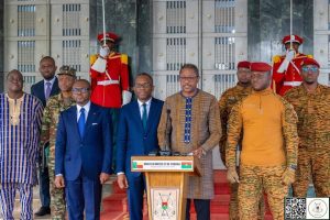 Actualité : Le président béninois Romuald Wadagni en visite officielle à Ouagadougou