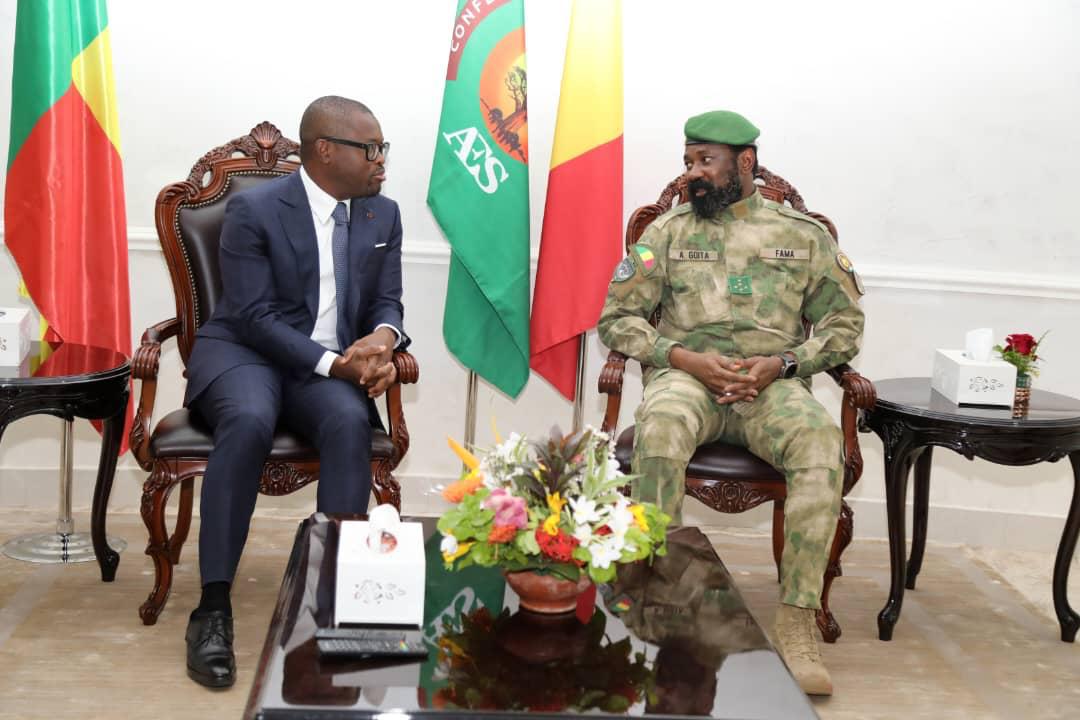 Visite du Président Romuald Wadagni à Bamako: le renforcement de la coopération bilatérale au menu des échanges