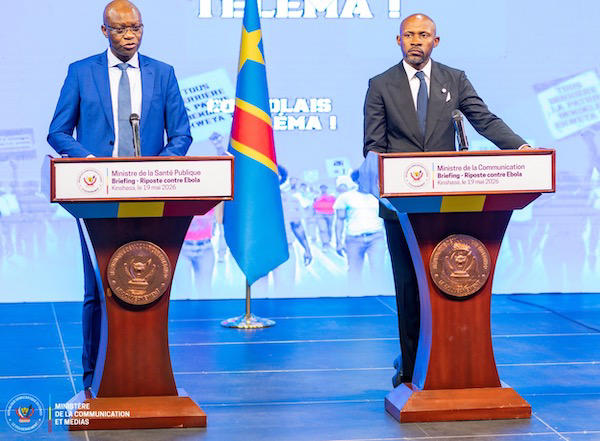 RDC : le ministre de la Santé appelle à l’implication des élus nationaux dans la lutte contre la Fièvre d’Ebola