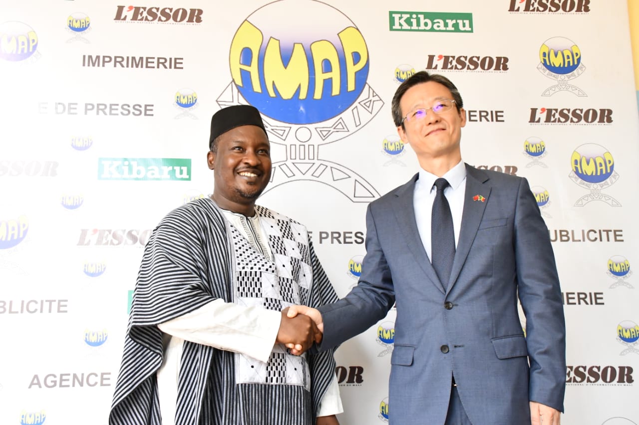 En visite de courtoisie, l’Ambassadeur de Chine au Mali, LI Xiang, salue le rôle de grand témoin de l’AMAP