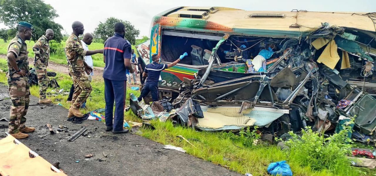 Accident/Mali : sept morts et cinq blessés dans une collision sur la route nationale n°6