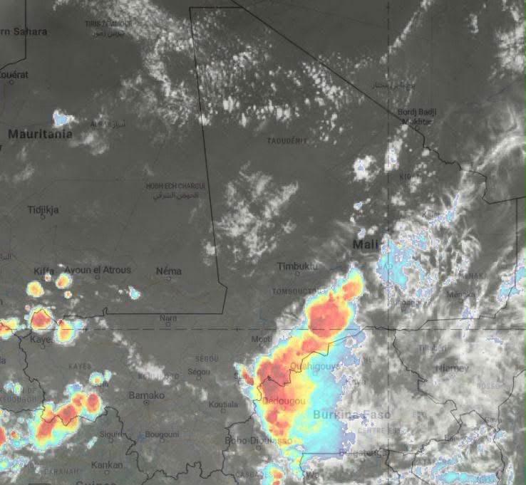 Alerte météo : des orages et fortes pluies attendus dans plusieurs régions du Mali