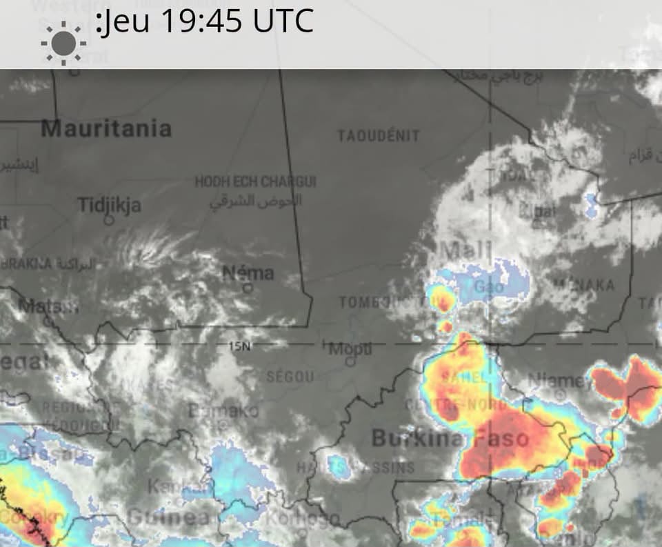 Mali-Météo : Alerte sur des orages et de fortes pluies dans plusieurs régions du pays