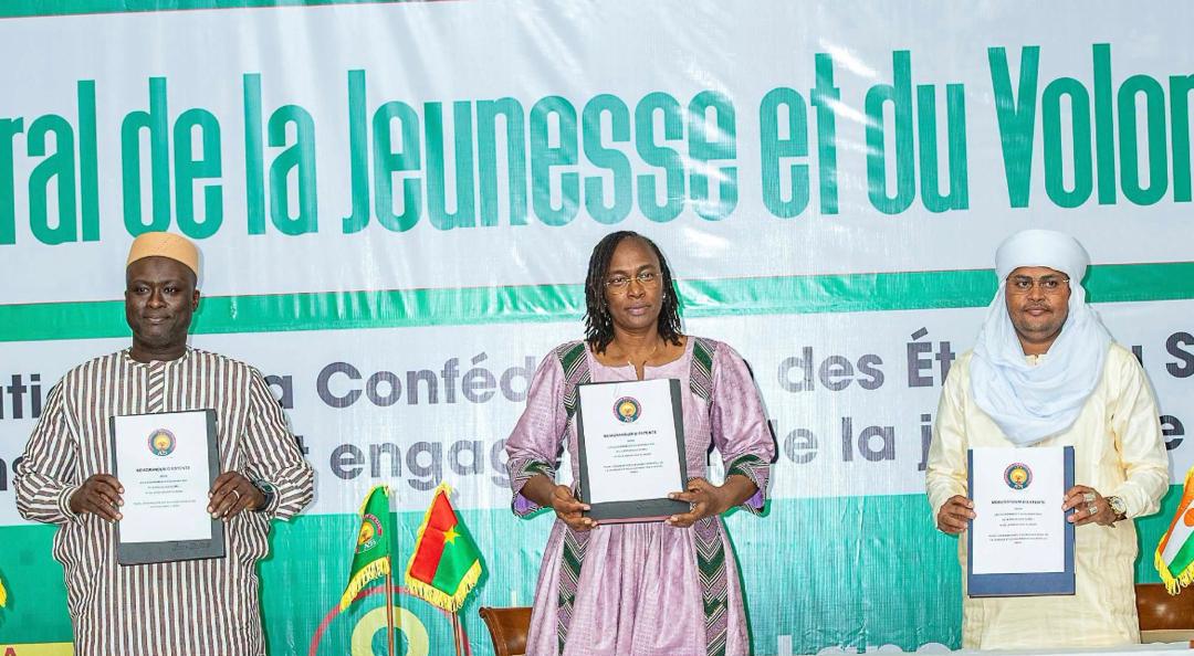 AES : le Burkina Faso, le Mali et le Niger formalisent la coopération autour de la jeunesse