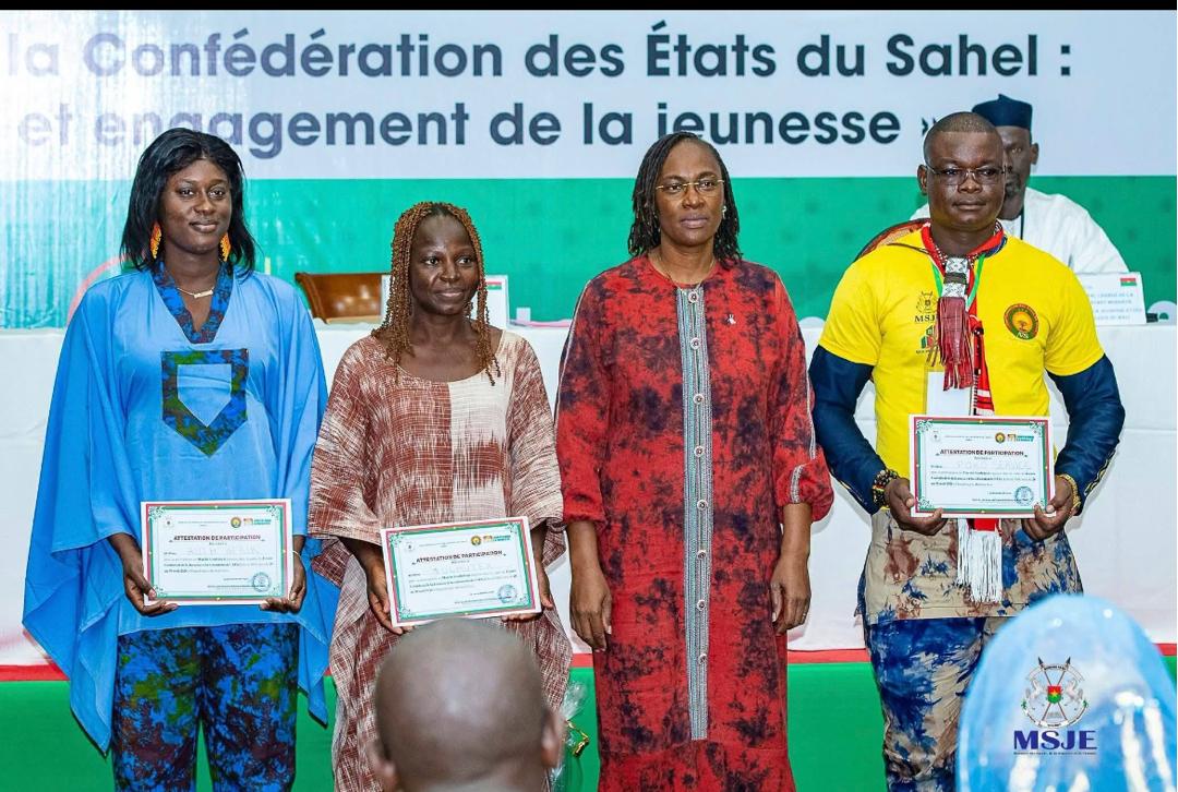AES : clôture à Ouagadougou de la première édition du Forum confédéral de la Jeunesse