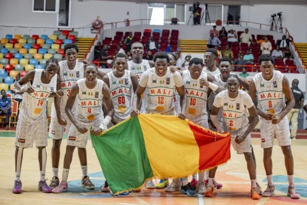 Afrobasket U18 Garçons : Le Mali qualifié en demi- finale après sa victoire contre la Tunisie