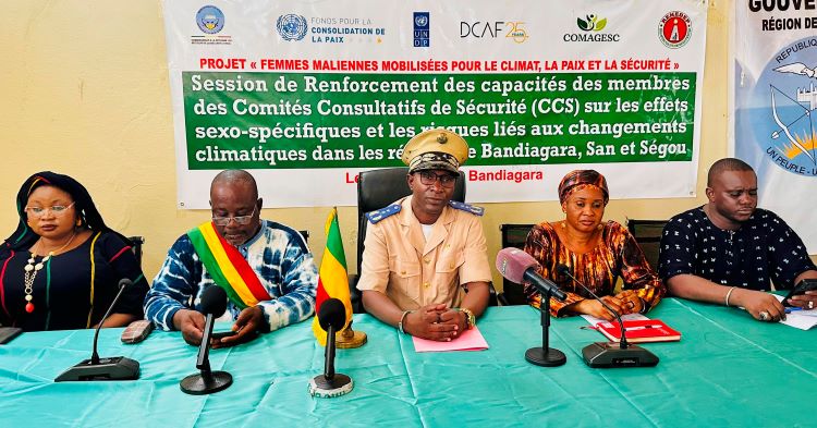 Bandiagara : Les effets sexo-spécifiques et les risques liés aux changements climatiques, au centre d’une rencontre
