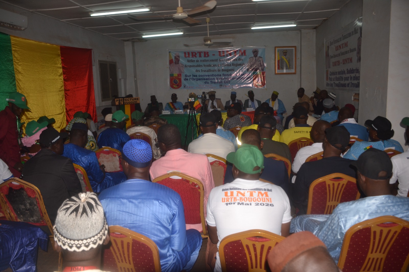 Bougouni : session de formation des cadres syndicaux de l’union régionale des travailleurs de Bougouni, (URTB)