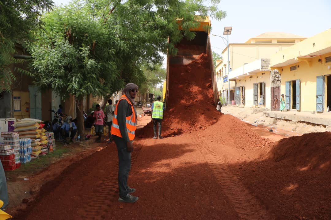 Gao : Démarrage des travaux de pavage de trois axes du quartier administratif de la commune urbaine