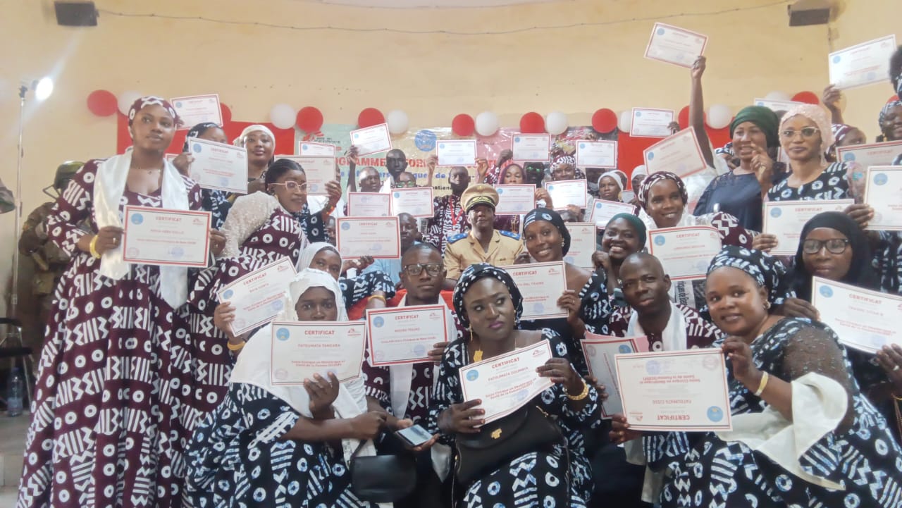 Tenenkou : 62 agents de santé certifiés après deux ans de formation à l’Académie MSF
