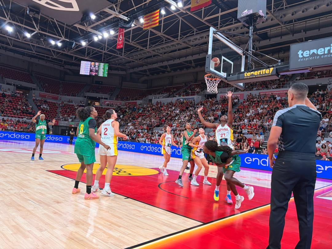 Mondial féminin de basketball : le Mali lourdement battu par l’Espagne en préparation