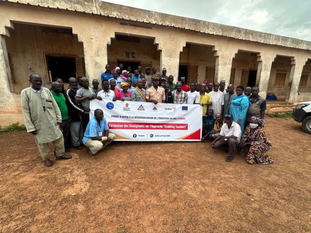 Kangaba : formation des enseignants du premier cycle et des écoles communautaires à l’approche Enabling Teachers