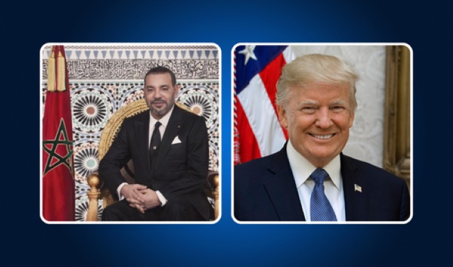 Sahara : Le Président Trump réitère au Roi Mohammed VI le soutien des Etats Unis à la proposition marocaine d’autonomie