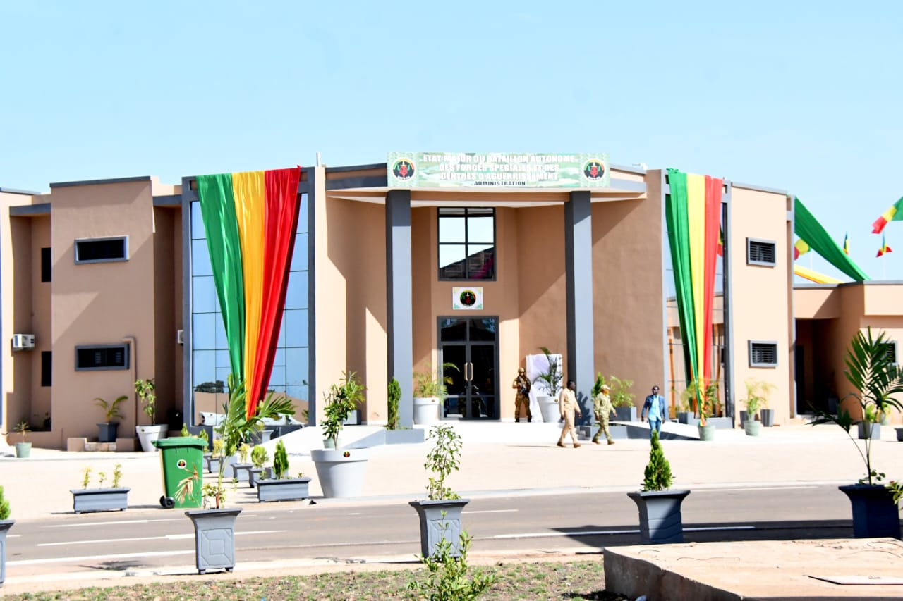 Sécurité : Inauguration du QG du Bataillon des Forces Spéciales à Sénou