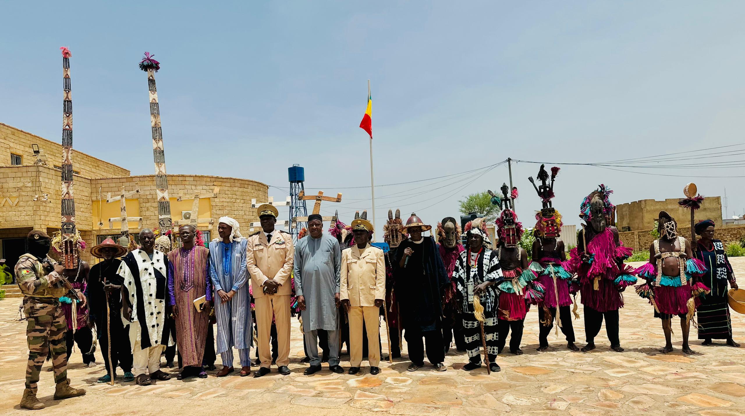 Bandiagara : Lancement du Projet de Sauvegarde du Patrimoine Bâti et Vernissage de l’Exposition Mémorielle