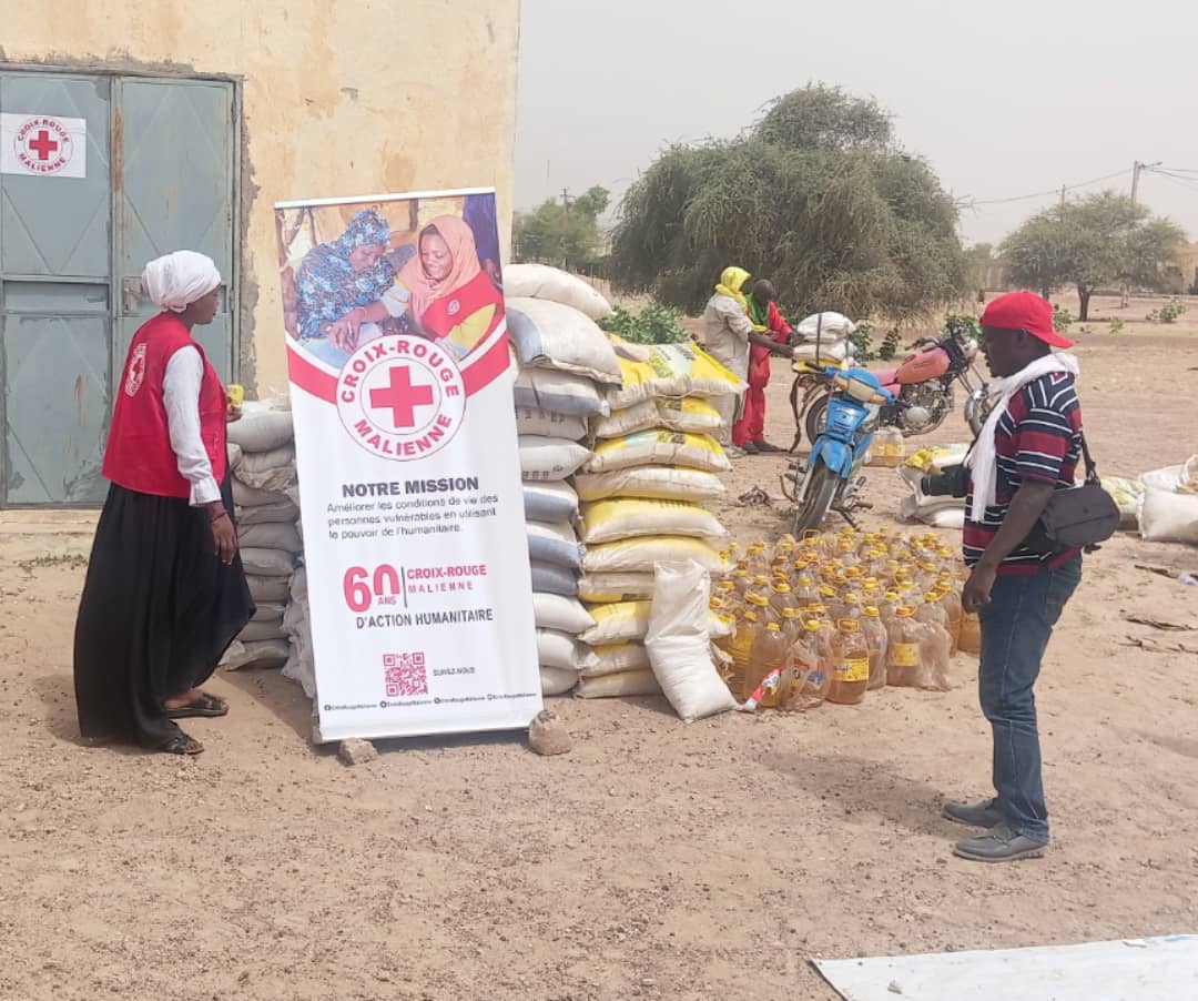 Goundam : La Croix Rouge Malienne au chevet des déplacés internes
