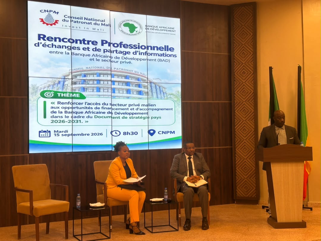 Mali : la BAD et le secteur privé renforcent leur collaboration pour faciliter l’accès aux financements