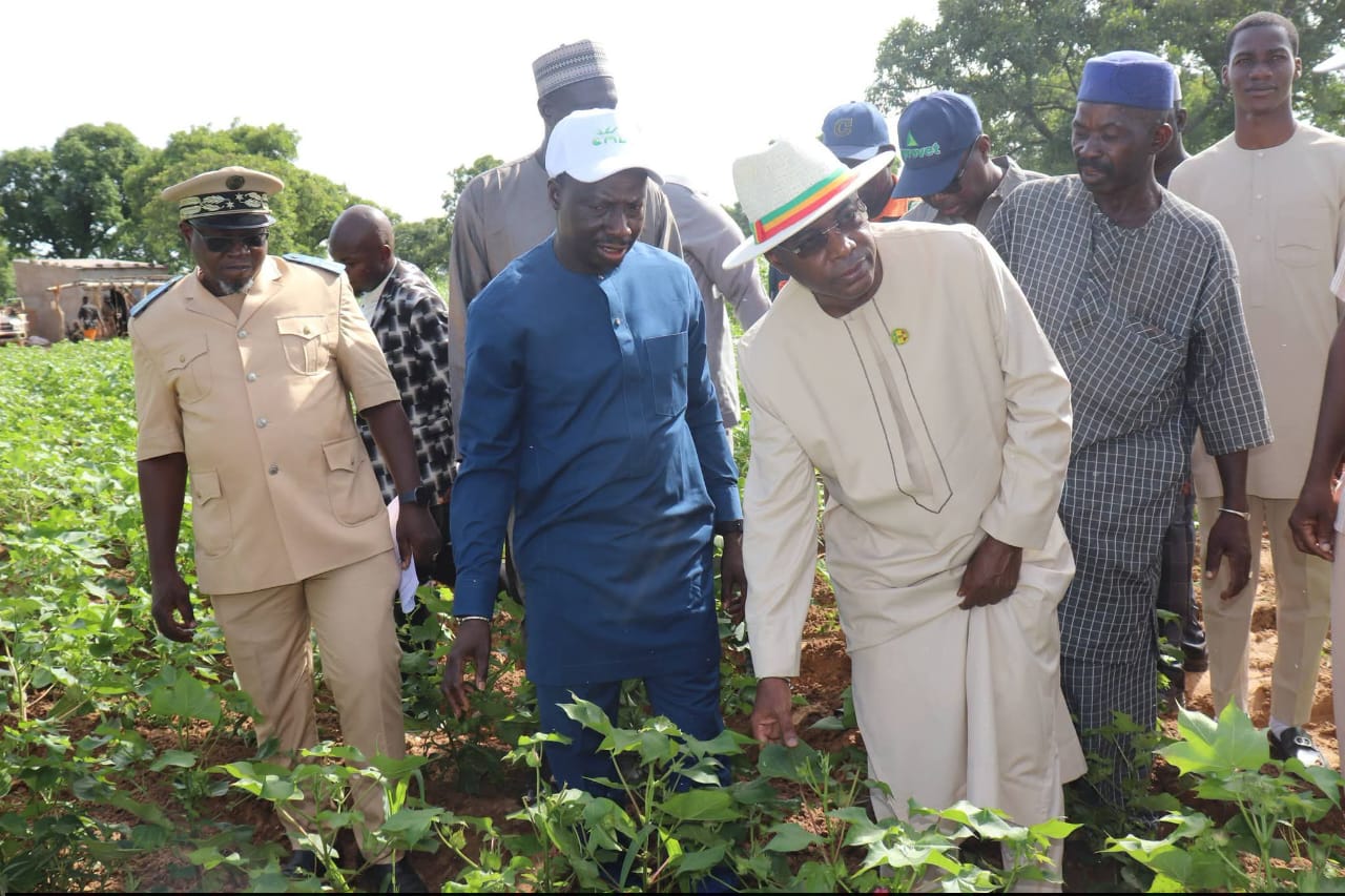 Koulikoro : Le ministre de l&rsquo;agriculture s’enquiert de l&rsquo;évolution de la campagne agricole