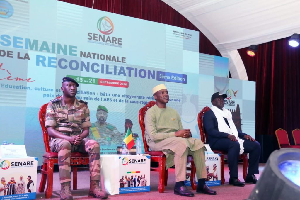 Mali : Lancement de la 5è édition de la semaine nationale de la Réconciliation