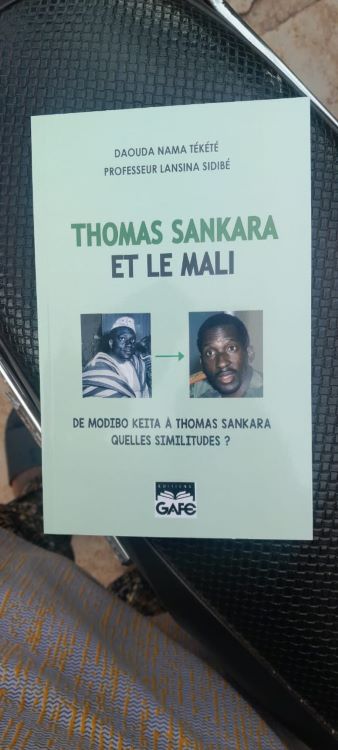Littérature : Publication d’un ouvrage intitulé « Thomas Sankara et le Mali »