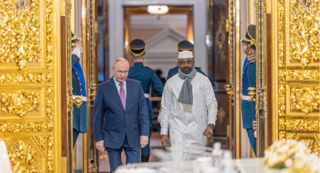 Mali-Russie : Assimi Goïta et Vladimir Poutine conviennent d’élargir leur coopération
