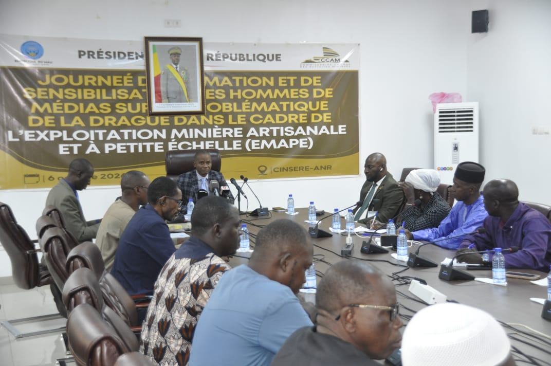 Bamako : l’exploitation minière artisanale au centre d’une rencontre