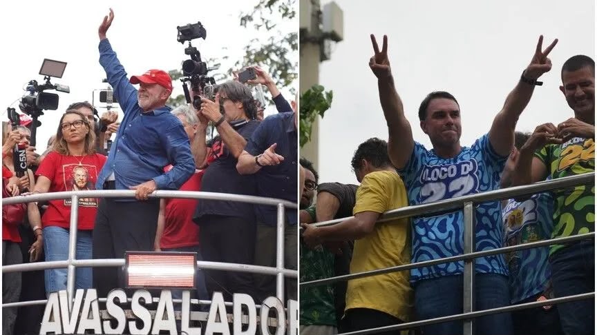 Brésil : Lula et Flávio Bolsonaro achèvent leur campagne avant le second tour