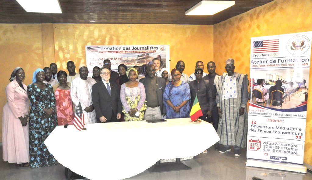 Bamako : 20 journalistes maliens renforcent leurs compétences en journalisme économique