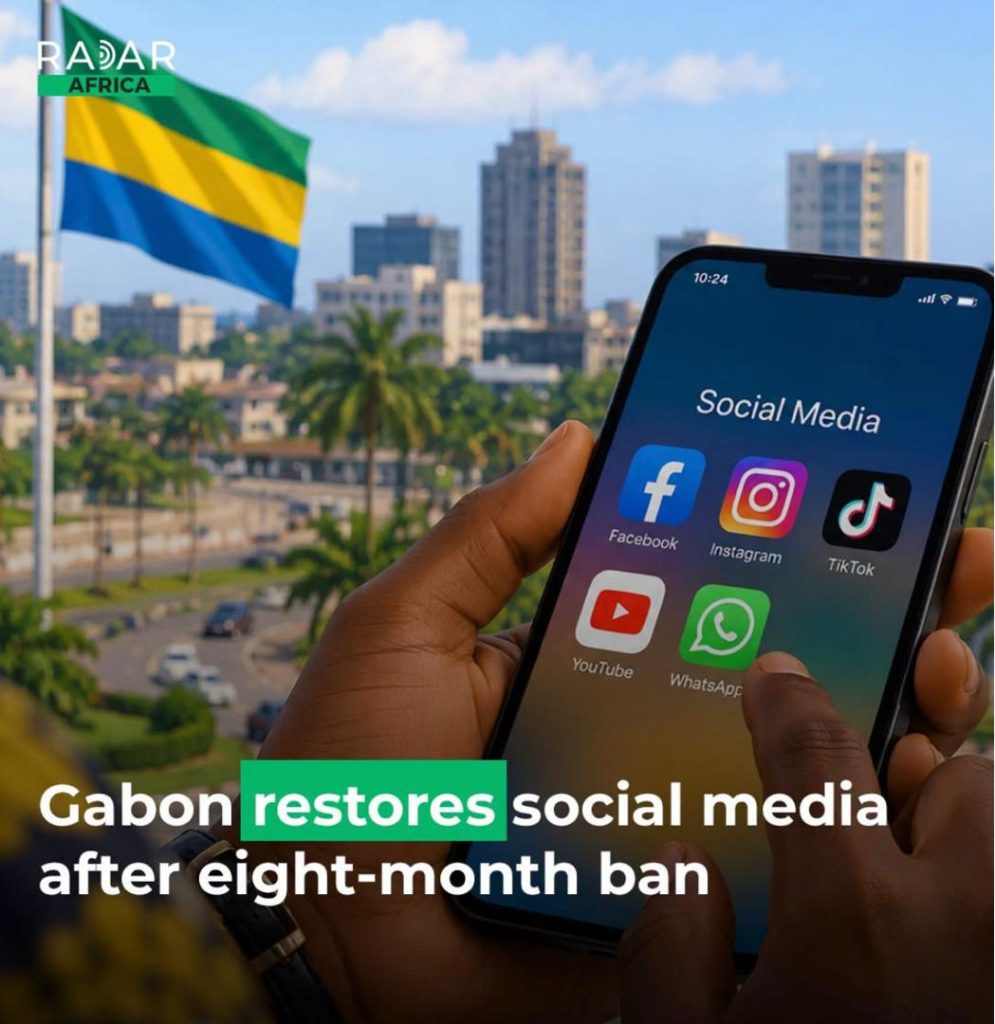 Gabon : les autorités lèvent la suspension des réseaux sociaux après huit mois