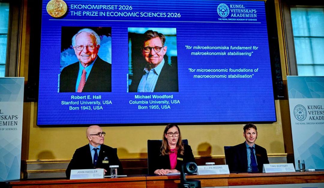 Prix Nobel d’Economie 2026 : Robert Hall et Michael Woodford récompensés