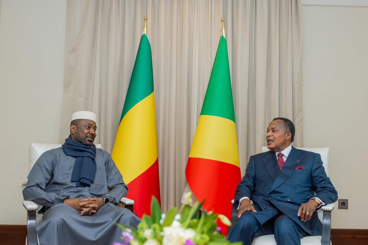 Mali- Congo : Assimi Goïta et Denis Sassou Nguesso échangent sur la situation régionale et les enjeux sécuritaires en Afrique