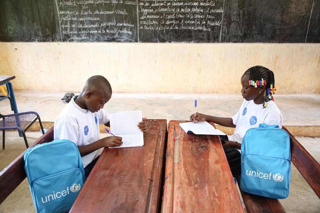 Communiqué de presse de l&rsquo;UNICEF sur la rentrée scolaire