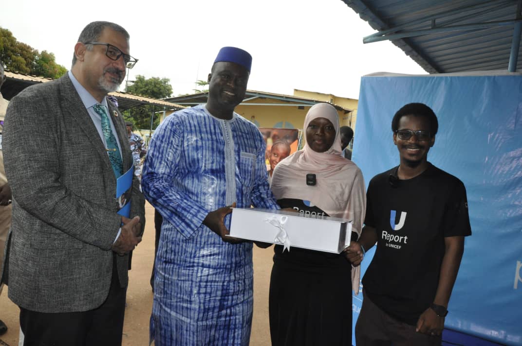 Mali : Visite du ministre en charge de la Jeunesse, Abdoul Ibrahim Kassim Fomba à l’UNICEF